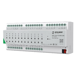 INTELLIGENT ARLIGHT Релейный модуль KNX-7242-72-DRO-DIN Grey (BUS, 24x10A) (IARL, IP20 Пластик, 2 года)