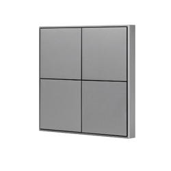 INTELLIGENT ARLIGHT Кнопочная панель KNX-304-23-IN Grey (BUS, Frame) (IARL, IP20 Металл, 2 года)