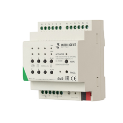INTELLIGENT ARLIGHT Актуатор KNX-4063-82-WTO-CL-DIN (BUS/230V, 6x300mA, KNX Secure) (IARL, IP20 Пластик, 2 года)